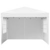 Pop Up Canopy, 10 x 10 FT Instant Canopy Portable Gazebo with 3 Sidewalls & 2 Ventilated Windows