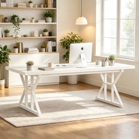 Classic Conference Table with Adjustable Feet for Office