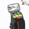 Large Capacity Insulated Backpack, Leak-Proof Cooler Bag, Thermal Backpack for Outdoor Picnics and Food Delivery