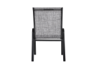 6 Piece Patio Chairs, Outdoor Camping Chairs with Breathable Textilene Fabric