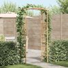 Garden Arch Natural 110 x 40 x 205 cm Bamboo