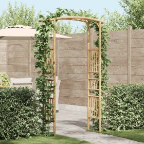Garden Arch Natural 110 x 40 x 205 cm Bamboo