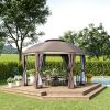 2' x 12' Round Outdoor Gazebo