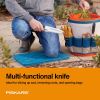 Steel Garden Knife, Multi-Purpose Weed Puller Gardening Tool for Planting, Weeding, Digging, and Cultivating with Hanging Hole