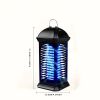 Indoor Mosquito Killer Lamp, UV Bug Zapper and Electric Insect Trap, Plug-In Fly Catcher for Mosquitoes, Moths and Gnats