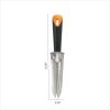 Steel Garden Knife, Multi-Purpose Weed Puller Gardening Tool for Planting, Weeding, Digging, and Cultivating with Hanging Hole