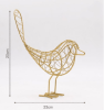 Handicraft Bird Metal Decorative Figurine Home Decor Gift Toy