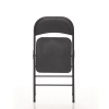 Steel Folding Chair (4 Pack), Black (Shipment from Walmart)