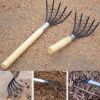 Long Clam Rake With Mesh Pocket Seaside Beach Rake