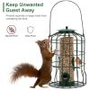 Wild Bird Feeder Gift for Bird Lovers, 4 Ports Multi-Bird Simultaneous Feeding Feeder