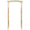 Garden Arch Natural 110 x 40 x 205 cm Bamboo