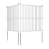 Air Conditioner Fence Panel with Metal Ground Stakes for Outside