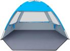 each Tent Sun Shelter for 3/4/6/8/10 Person with UPF 50+ UV Protection, Lightweight & Easy Setup Beach Shade Canopy