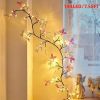 Light with Butterfly 48LED 5.9FT Enchanted Wall Decoration Vine Lights 8 Light Modes for Indoor Home Wall Decoration