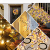 Light with Butterfly 48LED 5.9FT Enchanted Wall Decoration Vine Lights 8 Light Modes for Indoor Home Wall Decoration