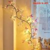 Light with Butterfly 48LED 5.9FT Enchanted Wall Decoration Vine Lights 8 Light Modes for Indoor Home Wall Decoration