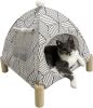 Portable Cat Tent Bed â€“ Foldable Indoor Tent Bed for Cats & Small Dogs, Washable Cushion, Cozy Hideaway for Kittens & Cats, Easy Assembly & Travel