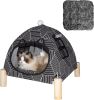 Portable Cat Tent Bed â€“ Foldable Indoor Tent Bed for Cats & Small Dogs, Washable Cushion, Cozy Hideaway for Kittens & Cats, Easy Assembly & Travel