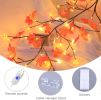 3 Strands Artificial Vines Fall Ivy Garland 74" Fake Vine with Silk Leaves Faux Hanging Plants Greenery Decoration for Outdoors Wedding Party Indoor B