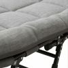 Adult Camping Cot with Built-In Headrest And Removable Mattress - 71 Inch XL Portable Folding Bed, Heavy Duty Frame for Support - Ideal for Camping