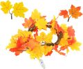 3 Strands Artificial Vines Fall Ivy Garland 74" Fake Vine with Silk Leaves Faux Hanging Plants Greenery Decoration for Outdoors Wedding Party Indoor B