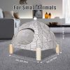Portable Cat Tent Bed â€“ Foldable Indoor Tent Bed for Cats & Small Dogs, Washable Cushion, Cozy Hideaway for Kittens & Cats, Easy Assembly & Travel