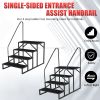Hot Tub Steps Outdoor, RV Steps with Handrail, Portable RV Stairs 2/3/4/5 Step, Heavy Duty Truck Camper Steps Ladders for Travel Trailers, 5th Wheel
