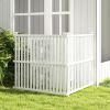 Air Conditioner Fence Panel with Metal Ground Stakes for Outside