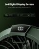 Portable Camping Fan with LED Lantern, 360Â°Rotation and Clip on for Desk, 4000mAh USB Rechargeable Battery Powered
