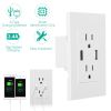 USB Wall Outlet Dual 2.4A USB Wall Charger High Speed Duplex Wall Socket US Standard
Wall Outlet